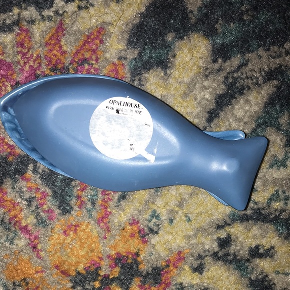 NWT Opalhouse melamime set of 2 snack bowls in fish shape - Picture 5 of 6